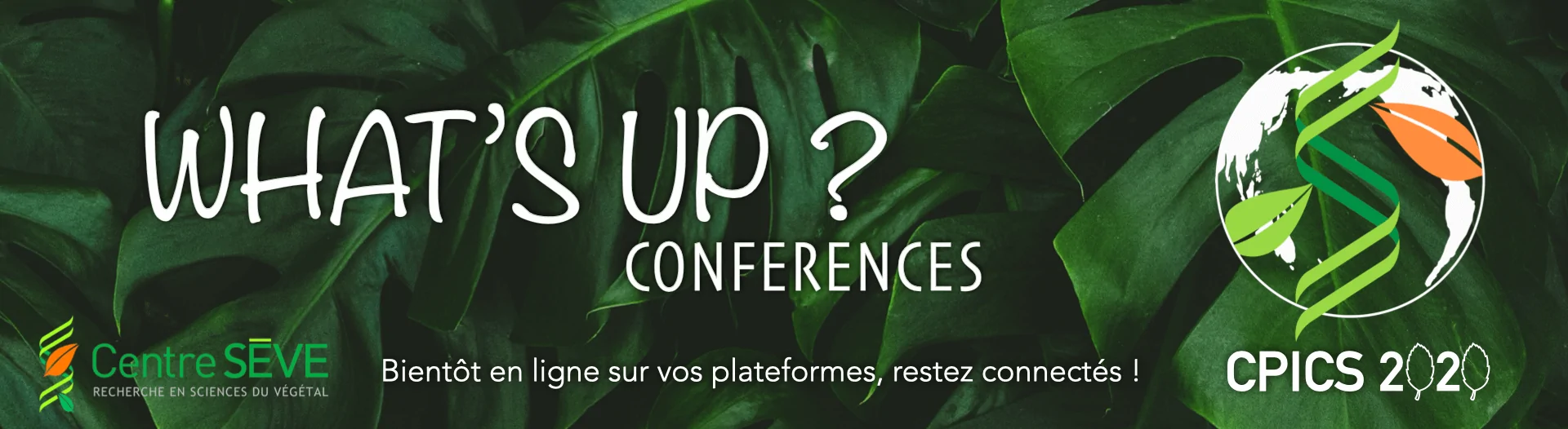 Banner for What's up? Conferences